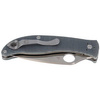 Spyderco Polestar G-10 Grey / BD1 Plain Folding Knife - C220GPGY