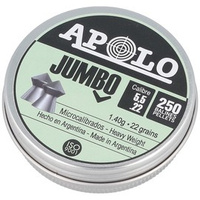 Apolo Jumbo 5.52 mm shotgun shell 250 rounds. 1.40g/22.0gr (19921-2)