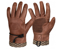 Helikon Woodcrafter leather gloves - brown