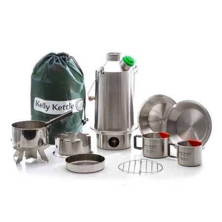 Kelly Kettle ULTIMATE Base Camp 1.6L Steel Kit