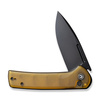 CIVIVI Conspirator Ultem Bead Blasted Knife, Black Nitro-V (C21006-6)