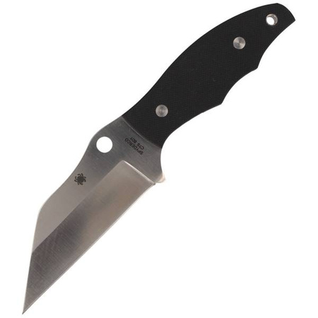 Spyderco Ronin 2 G-10 Black Plain knife - FB09GP2