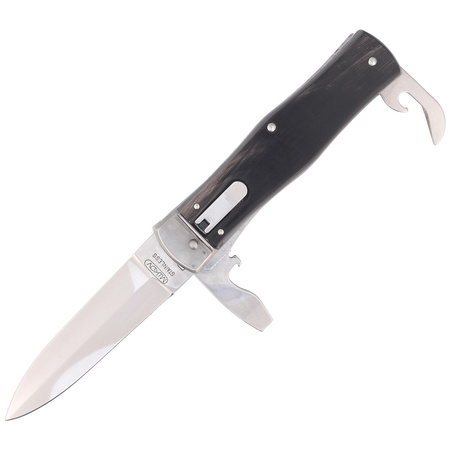 Mikov Predator Buffalo Horn Knife, Mirror 3 Blade (241-NR-3/KP)