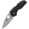 Spyderco Lil' Native Back Lock G-10 Plain Folding Knife (C230MBGP)