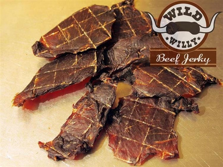 Dried Beef Jerky - Wild Willy - BBQ 