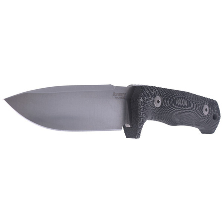 LionSteel Tactical Micarta Black / Satin Blade knife (T5 MI)