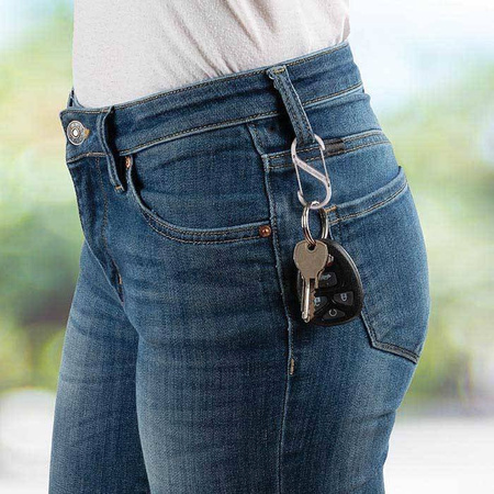 Nite Ize Carabiner - S-Biner #1 - 2 Pack- Black