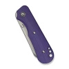 Civivi Crabby Purple G10 Folding Knife, Stonewashed 14C28N by Ken Onion Jr. (C24055-2)