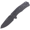 LionSteel TM1 Micarta Black / Black Blade Folding Knife (TM1 MB)