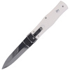 Mikov Predator White ABS Knife, Mirror (241-NH-1/KP WHITE)