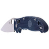 Spyderco Manix 2 FRCP Dark Blue CPM S110V Folding Knife, Plain (C101PDBL2)
