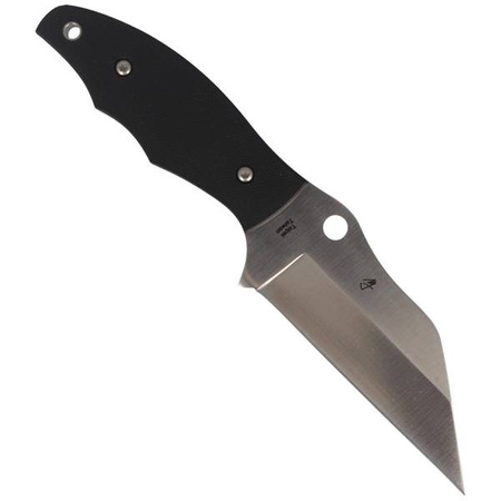 Spyderco Ronin 2 G-10 Black Plain knife - FB09GP2