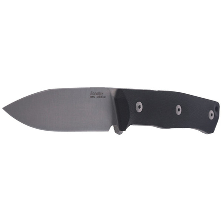 LionSteel Bushcraft G10 Black / Satin Blade knife (B35 GBK)