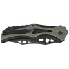 Civivi Biophase Black Aluminum / OD Green G10, Black Stonewashed Nitro-V Folding Knife (C23083C-2)