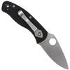 Spyderco Persistence G-10 Black Plain Folding Knife - C136GP