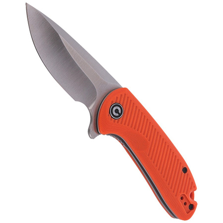CIVIVI Durus Orange G10 knife, Satin Finish (C906C)