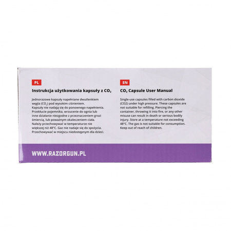 RazorGun - CO2 capsule cartridge 12 g
