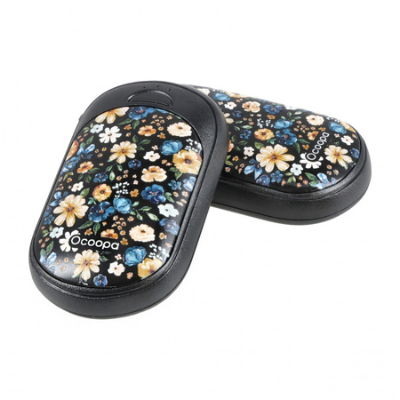 Ocoopa - UT3 Lite electronic hand warmer black with flowers