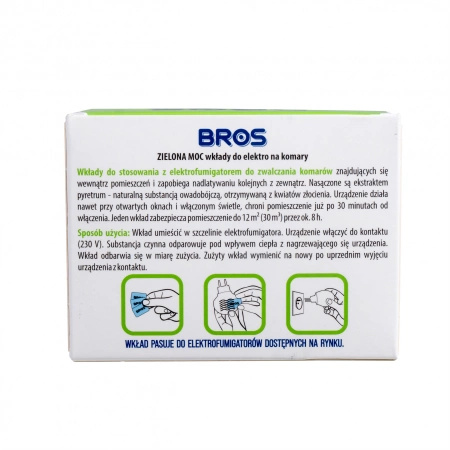 Bros - Electro cartridges 20 pcs. green power compatible with Nitecore repellents