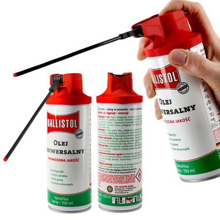 Ballistol - Universal spray oil with VarioFlex nozzle 350 ml