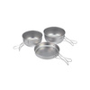 Menagerie Cookware Set - Snow Peak Titanium 3 Piece Cookset