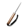 Civivi Cloud Peak Guibourtia Wood knife, Satin Nitro-V (C23044-3)