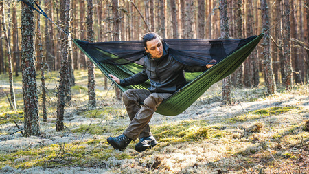 Lesovik DRAKA hammock - Treetop green