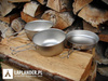 Menagerie Cookware Set - Snow Peak Titanium 3 Piece Cookset