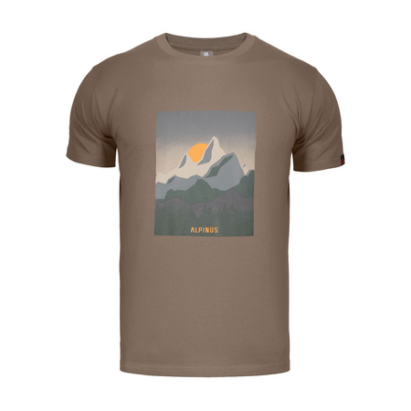 Alpinus - Number T-shirt - beige