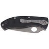 Spyderco Tenacious FRN Black Plain Folding Knife (C122PBK)