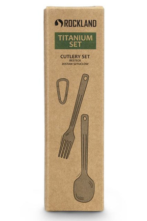 Rockland - Essentials - Titanium Cutlery Set - Titanium Set