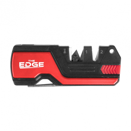 THE EDGE bushSHARP knife sharpener red + flint