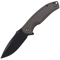 CIVIVI Pintail Dark Green Micarta, Black Stonewashed knife (C2020C)