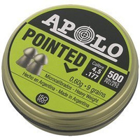 Apolo Pointed 4.5 mm shot, 500 rounds. 0.60g/9.0gr (19101)