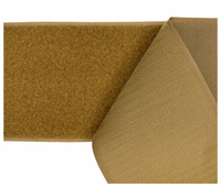 Velcro tape for attaching patches - 10x10 - coyote brown