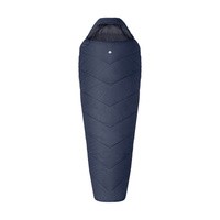 Alpinus - Fiber Pro 1100 sleeping bag for left-handers - gray