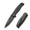 Civivi Incindie Black G10 Folding Knife, Black Stonewashed (C23053-1)