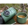 Wacaco Nanopresso - Portable travel coffee maker - Moss Green with case
