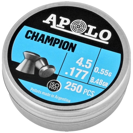 Apolo - Champion shot 4.5 mm, 250 rounds. 0.55g/8.48gr (19002)