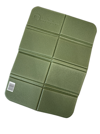 Folding seating mat - Eagle Products Brettet sitteplate - Green