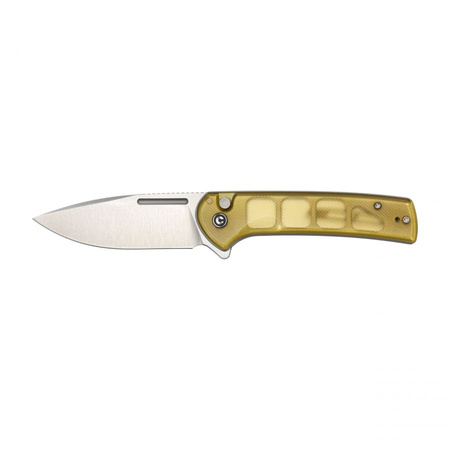 CIVIVI Conspirator Ultem Polished, Satin Nitro-V Knife (C21006-5)