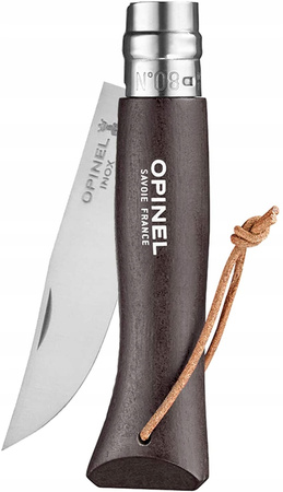 Opinel 8 Inox Colorama Dark Brown knife