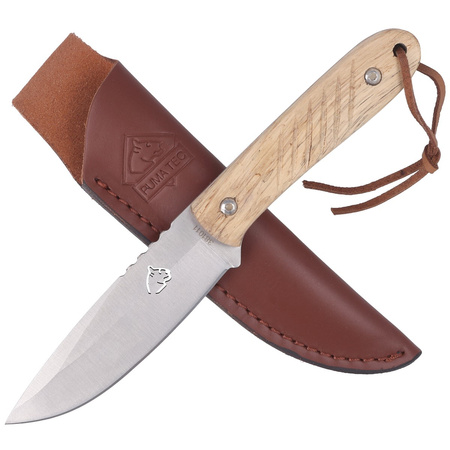 Puma Solingen Zebrano Wood Knife, Satin Finish (381011)