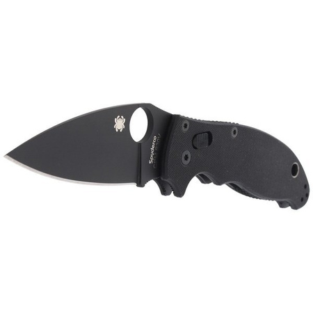 Spyderco Manix 2 G-10 Black / Black Blade Folding Knife - C101GPBBK2