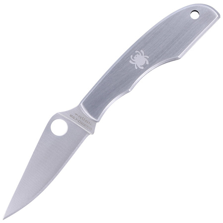 Spyderco Grasshopper Stainless Plain Folding Knife (C138P)