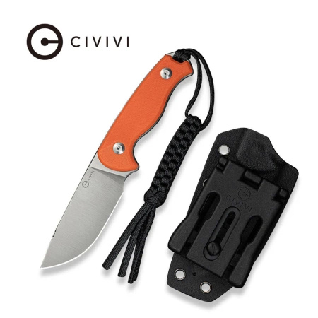 CIVIVI Timberbark Orange G10, Satin 14C28N (C23094-2)