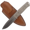 LionSteel Bushcraft Green Canvas Micarta Knife (B40 CVG)