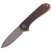 CIVIVI Mini Elementum Black Copper, Gray Hand Rubbed Knife (C18062Q-2)