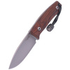 LionSteel Bushcraft Santos Wood / Satin Blade knife (M1 ST)