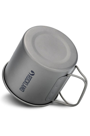 Rockland - Minimalist mug with lid - Titanium 0.6L